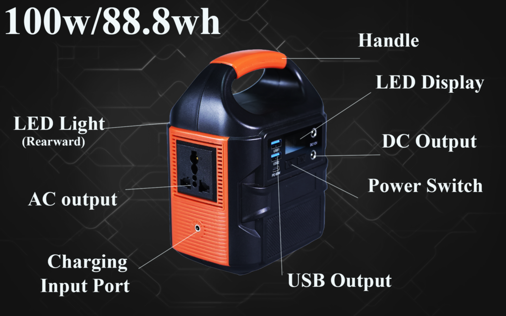 100w portable power station manufacture (1)