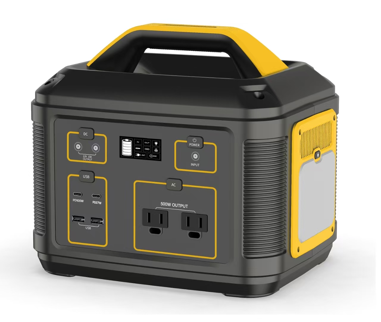 500W 600W Outdoor Power Source portable power station