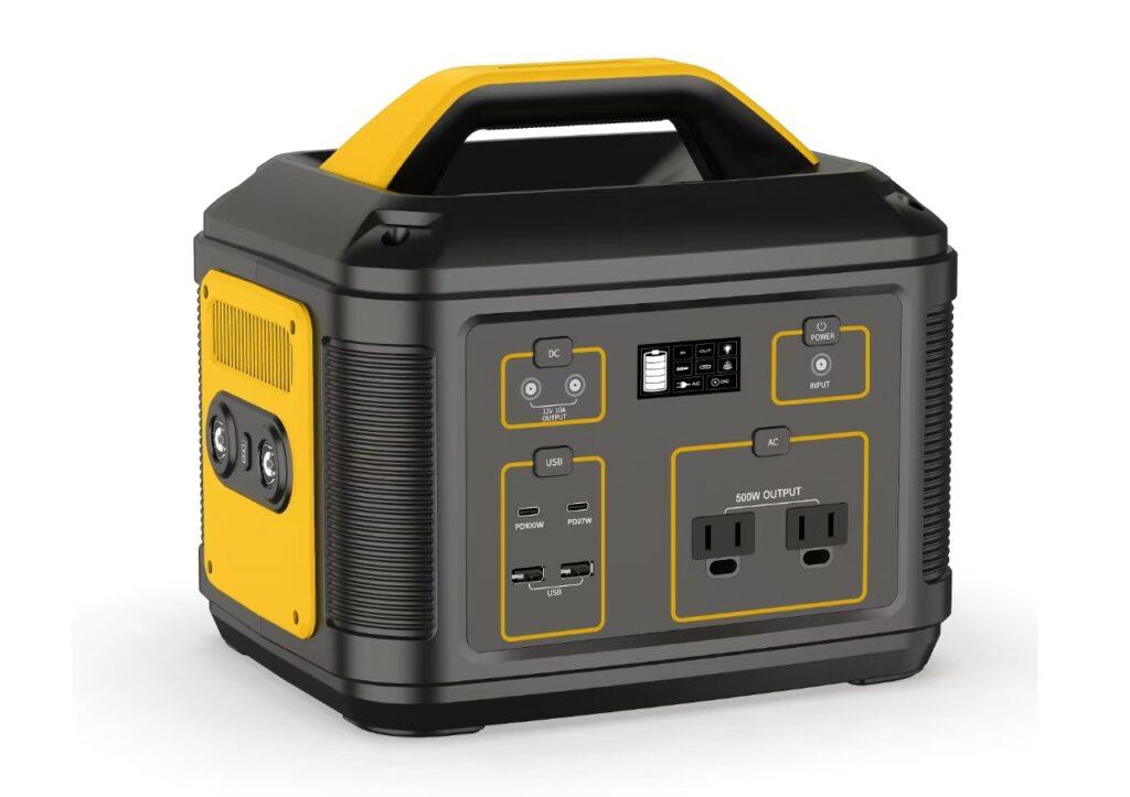 500W 600W Outdoor Power Source portable power station