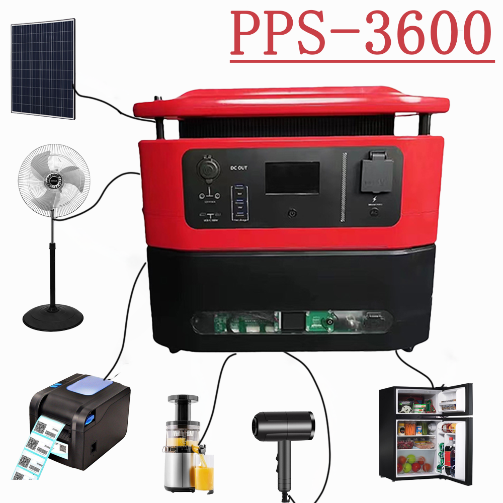 PPS3600W PPS5000 PPS6000 portable power station manufacture