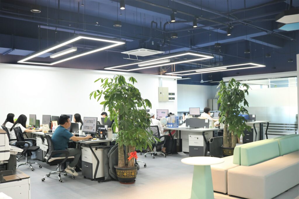 Portable energy storage distributor team working with international partners